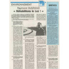 Raymond Dugrand : Rehabilitons le Lez