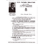 Profession de foi aux élections législatives de 1973