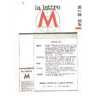 La Lettre M