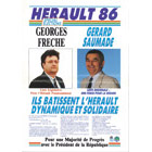 Journal de campagne -Elections  Législatives et Régionales de 1986