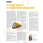 Un budget puissant et équilibré géographiquement. Budget Primitif 2003 - Edito