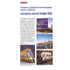 Budget primitif 2004 : quatre axes