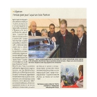 Première pierre pour l'aquarium Mare Nostrum