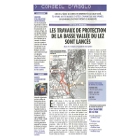 Lutte contre les inondations, lancement des travaux