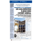 Agrandissement de l'Agglomération