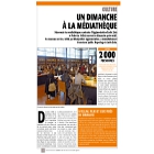Un dimanche à la médiathèque