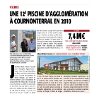 Une 12ème piscine d'Agglomération à Cournonterral en 2010