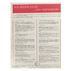 Un programme, des réalisations - Janvier 1978