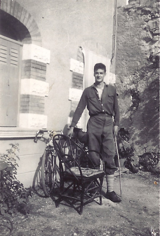 Georges Frêche, adolescent
